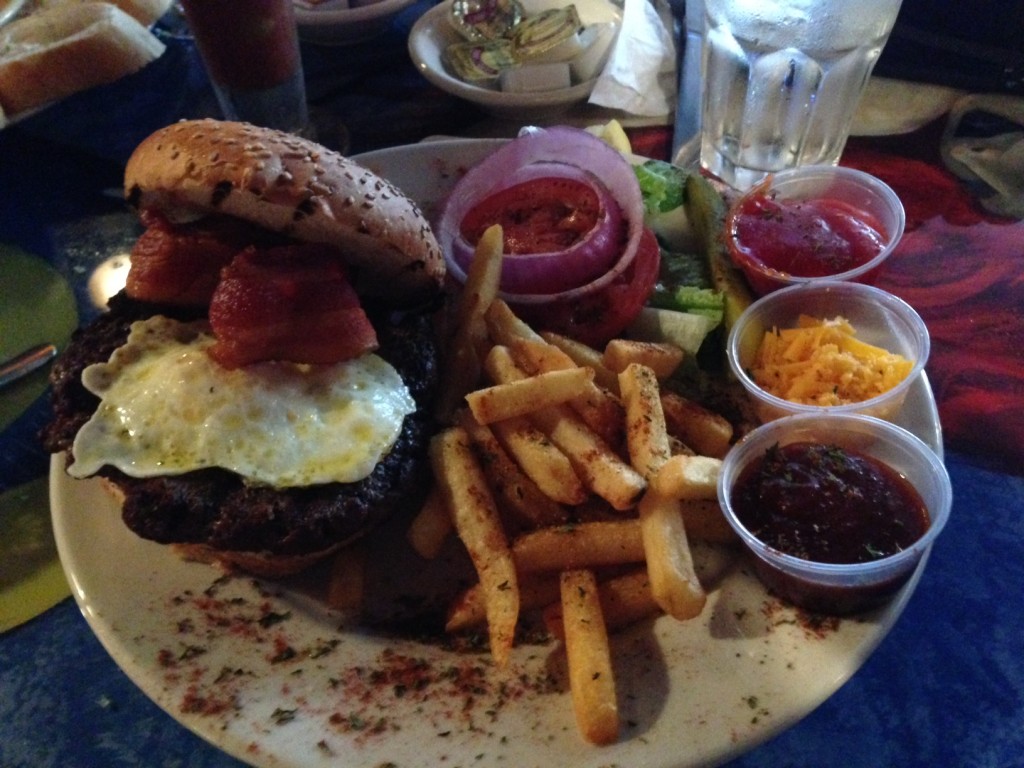 Monsterous 'Morning After' Burger