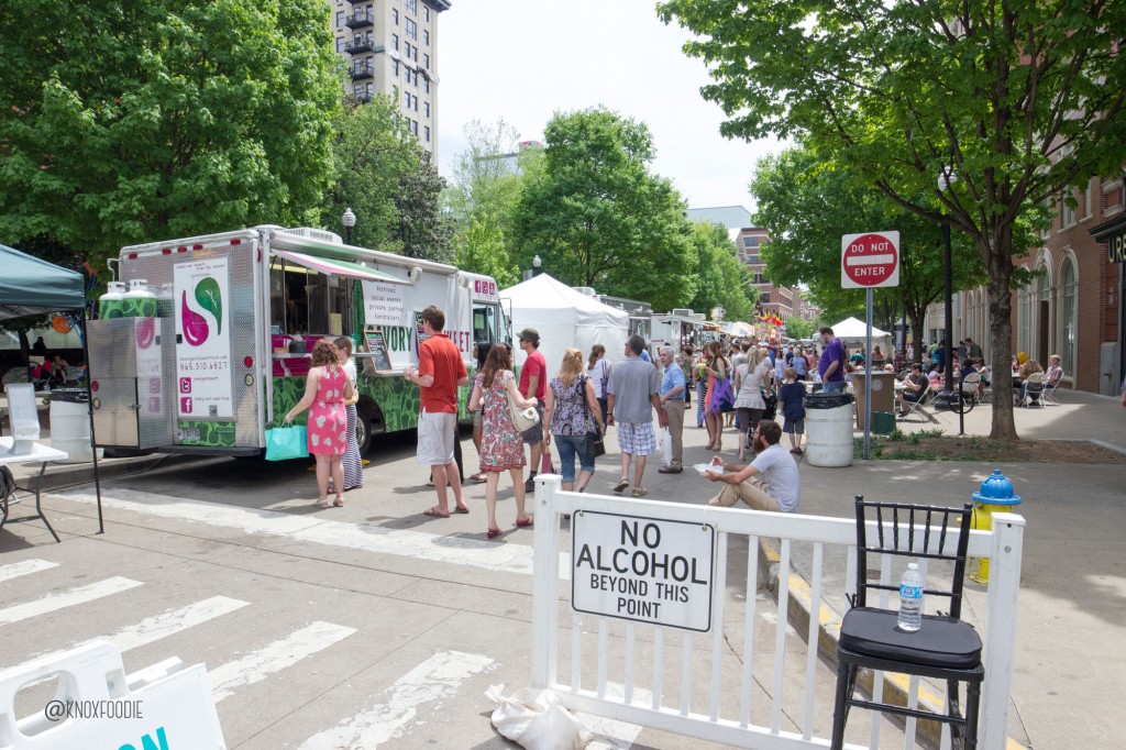 Nice to see lines at all the local trucks!