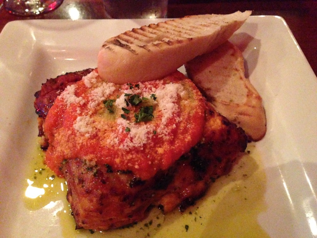 Lasagna at Cafe Lola