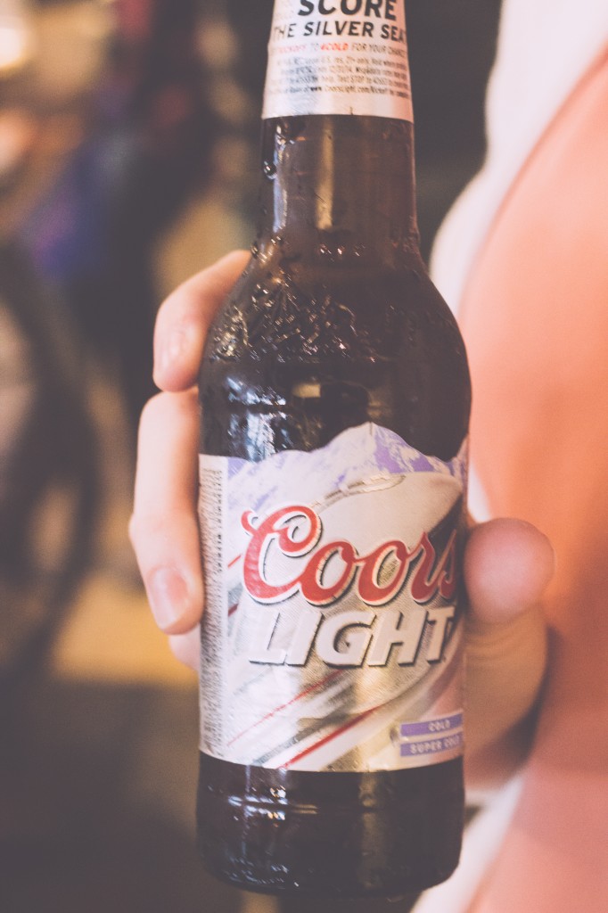 The Groom's Beer of Choice