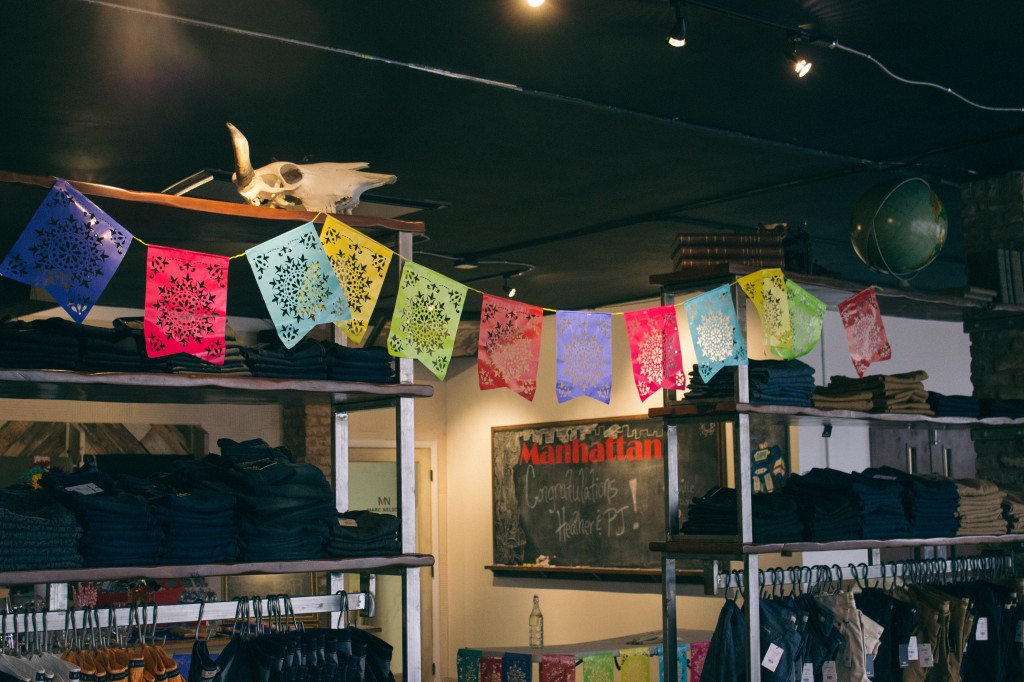 What an amazing space for the event! Thanks Marc Nelson Denim!