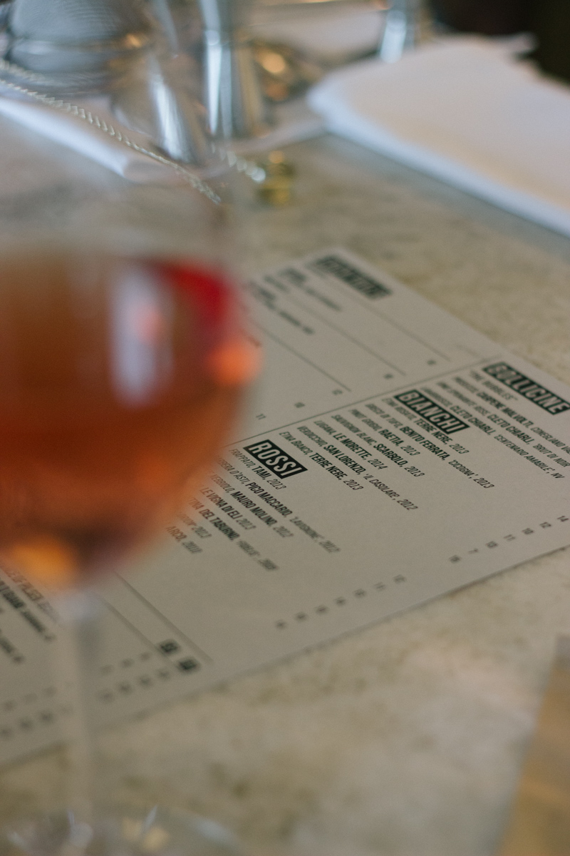 Cocktails and Wine Before Dinner at The Florence in Savannah