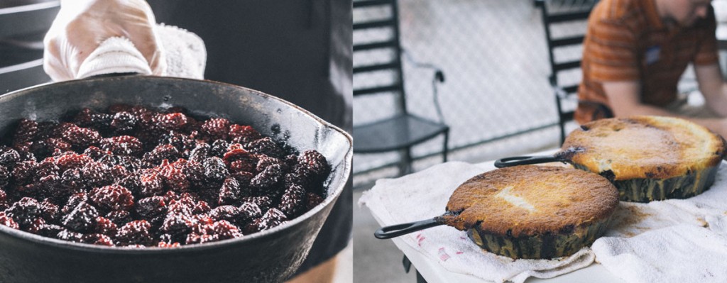Skillet Blackberry Cobbler - Dead End BBQ