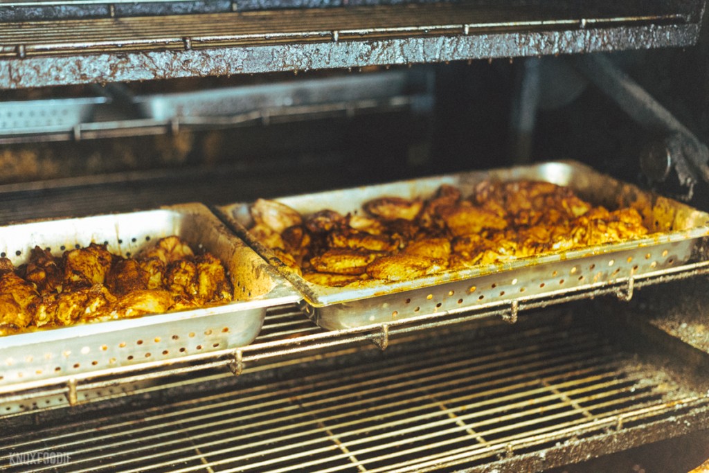 Wings in the Smoker - Dead End BBQ
