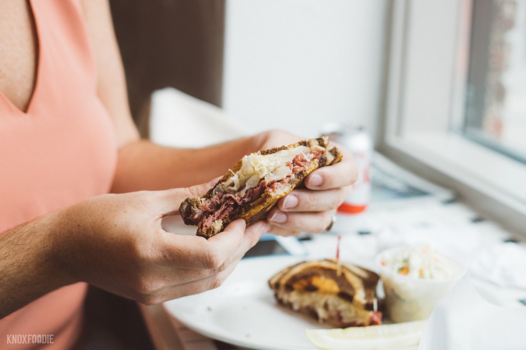 Reuben Sandwich from Frussie's