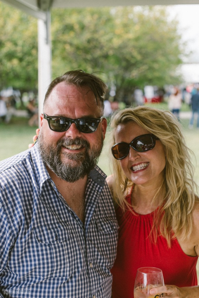 Mr. Knoxfoodie with Beth Sachan