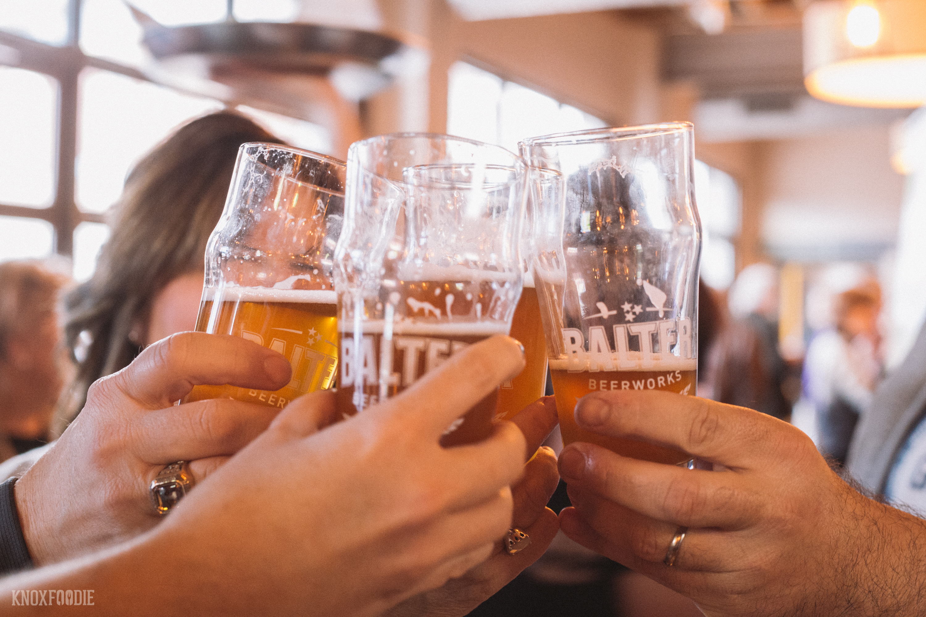 Cheers to new friends and old!