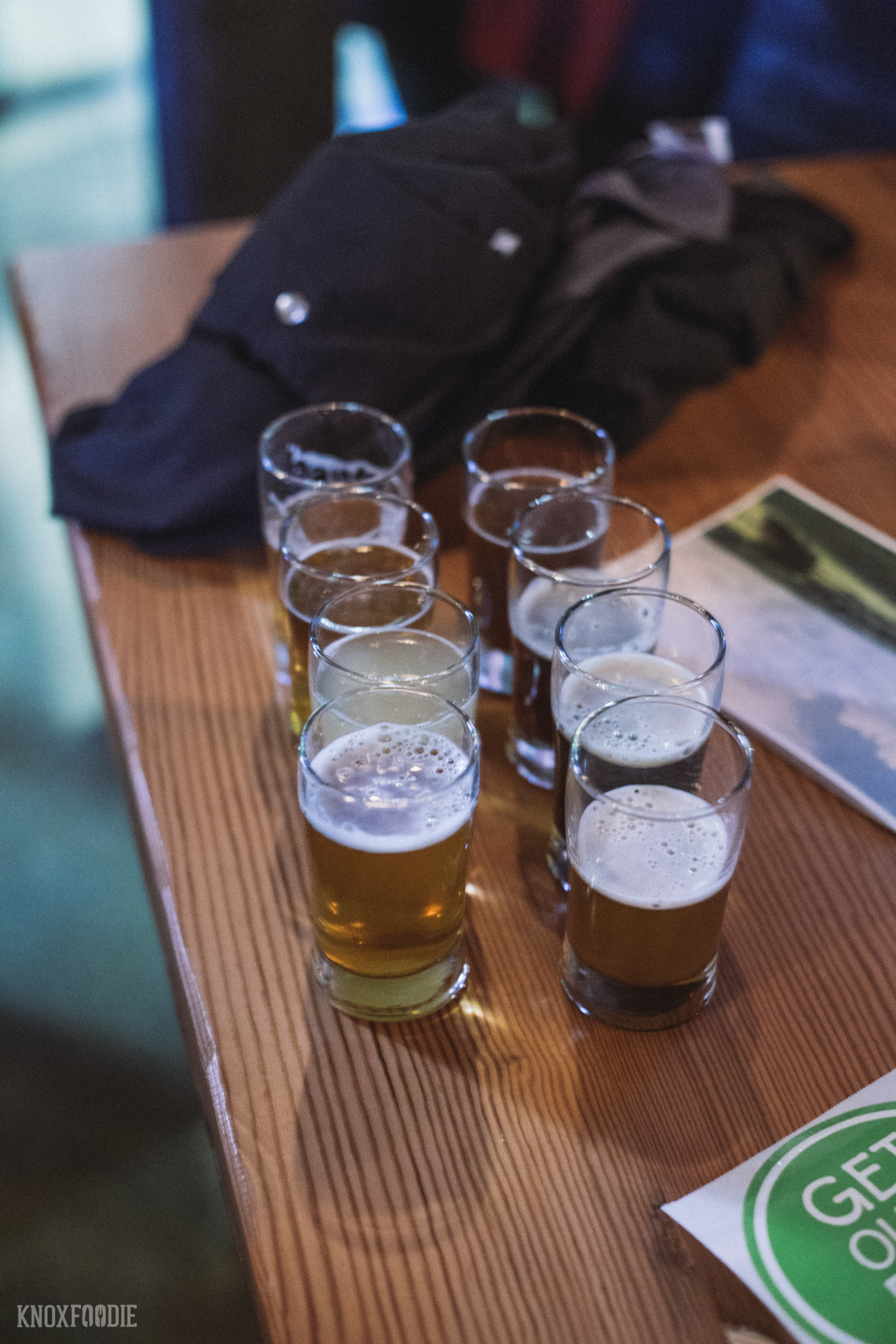 Beer flights will be available!