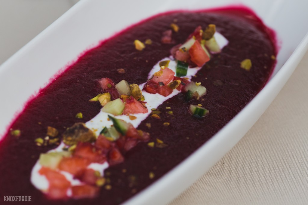 Beet and Strawberry Soup