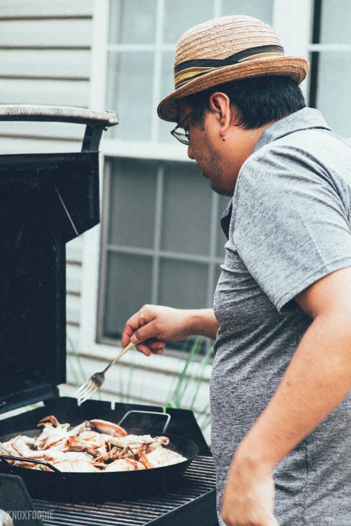 I called on Chef Daniel to make sure the grouper was done... I was right!