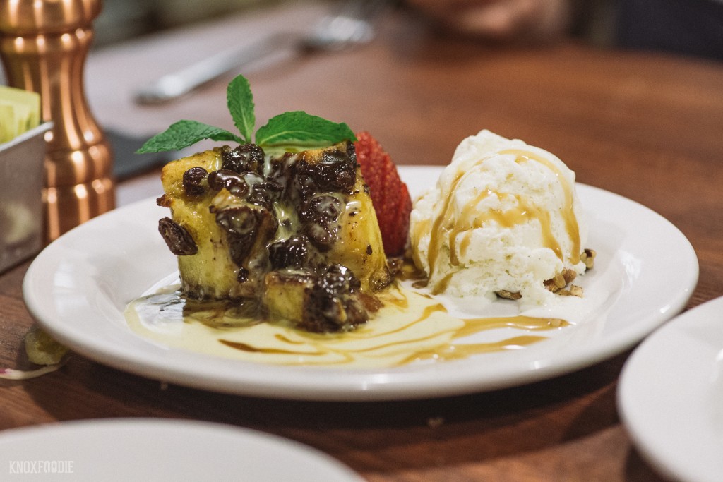 Classic Bread Pudding with Raisins