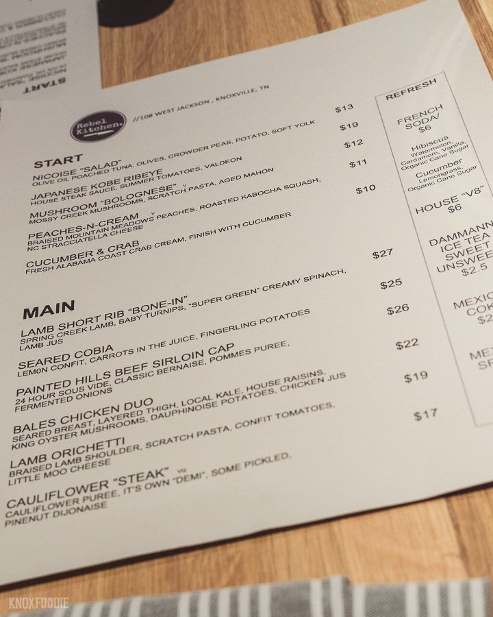 Rebel Kitchen - Old City Knoxville